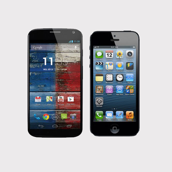 Moto X,iPhone 5,смартфоны, Motorola Moto X против iPhone 5